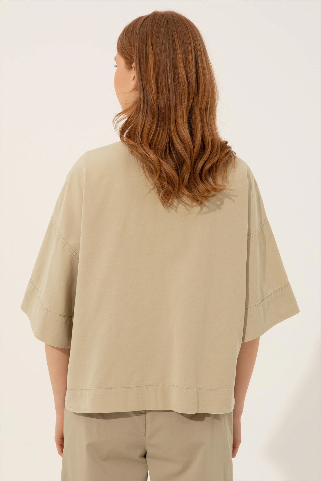 Женская рубашка с длинным рукавом в стиле каменного льна Неожиданная скидка в корзине - U.s. polo assn фото 6