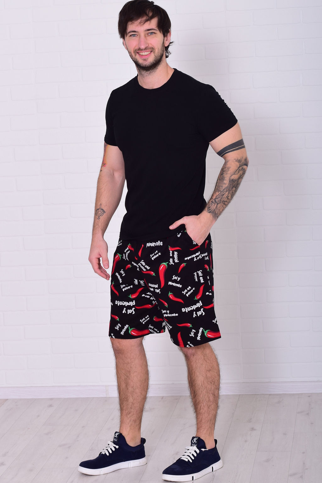 Шорты мужские 9-173 из хлопка