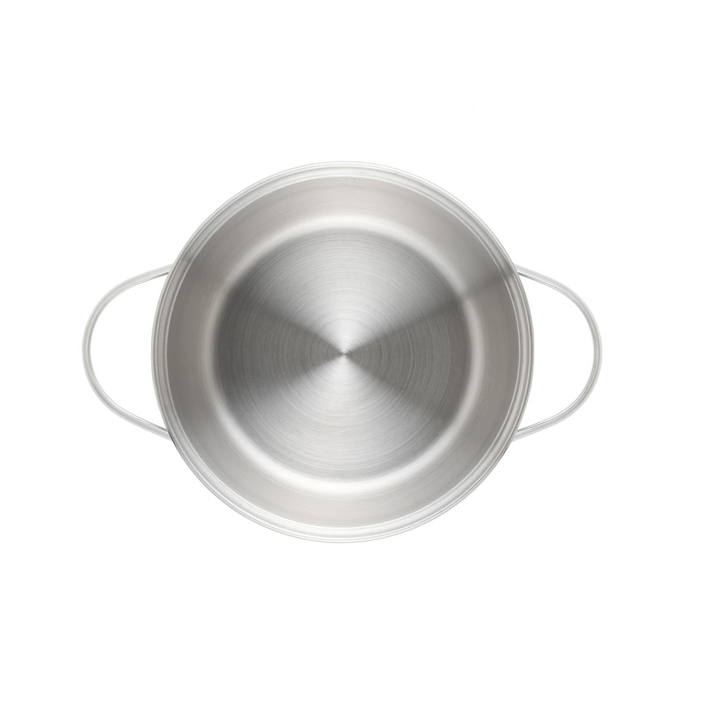 51059 GIPFEL Кастрюля AZALEA 16x9.5 см/ 1.5л со стеклянной крышкой, с индукционным капсульным дном. Материал: нерж. сталь 18/10. Толщина: 0.5 мм.  фото 5