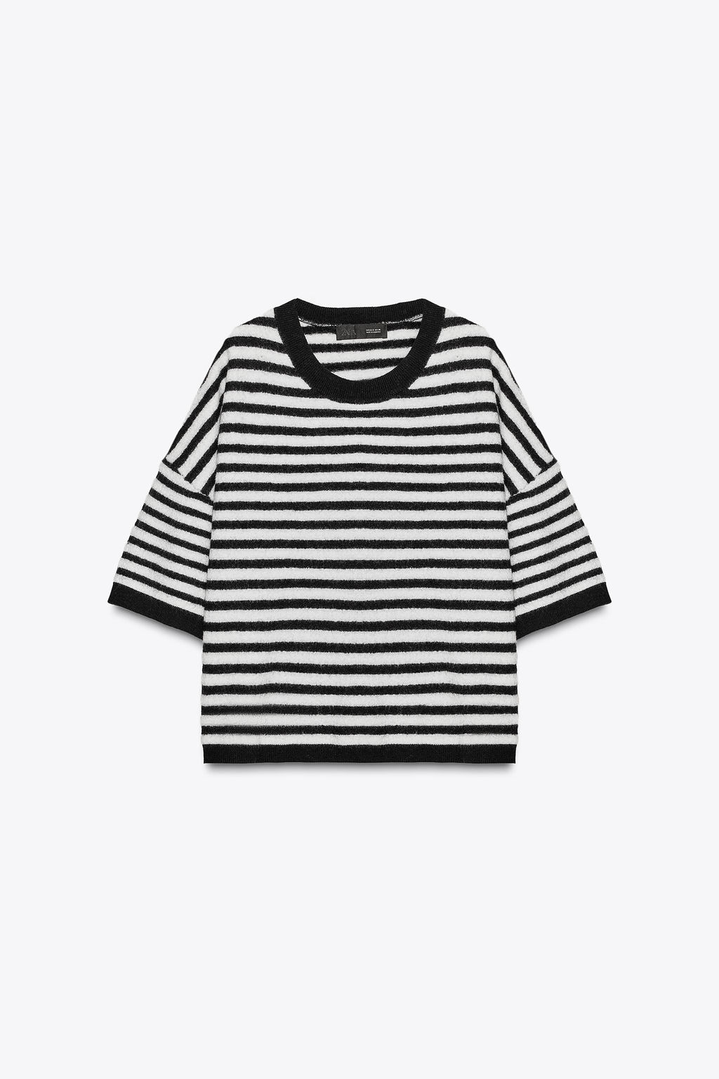 100% WOOL STRIPED SWEATER - Zara фото 7
