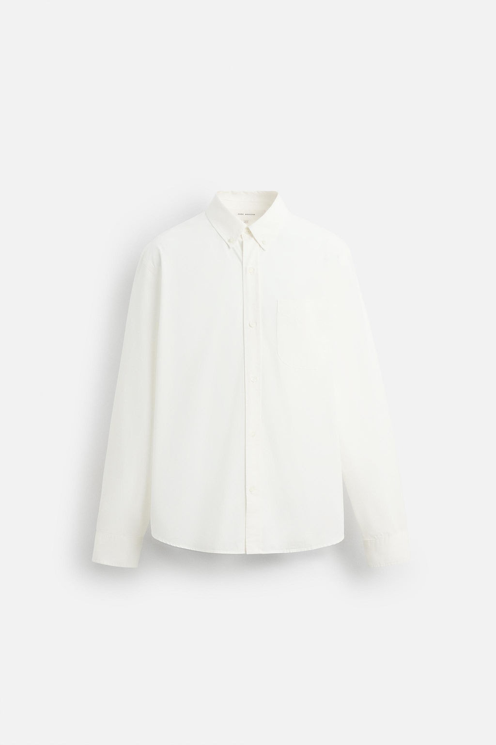 REGULAR FIT SHIRT WITH POCKET - Zara фото 7