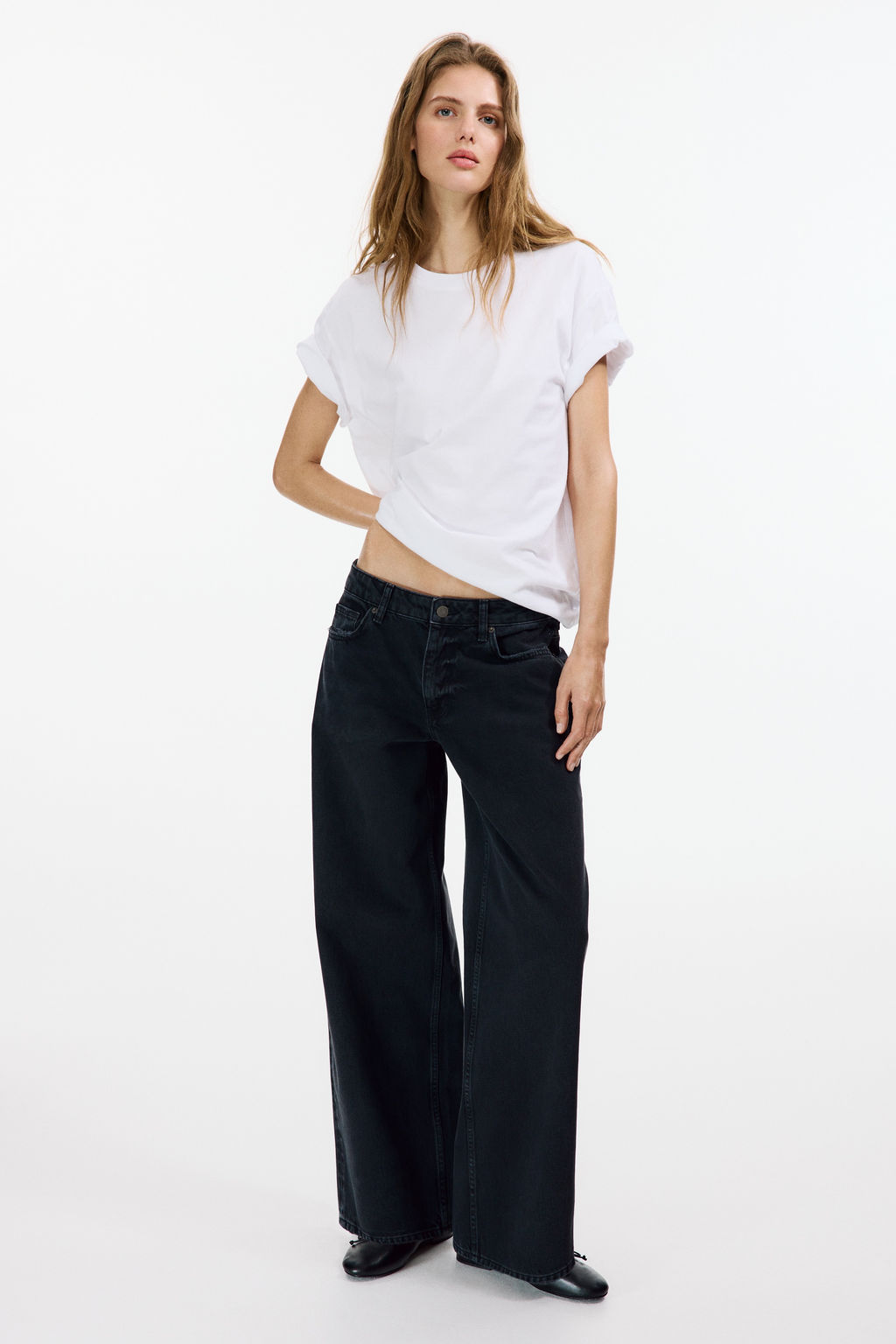 Baggy Low Waist Jeans - H&m фото 4