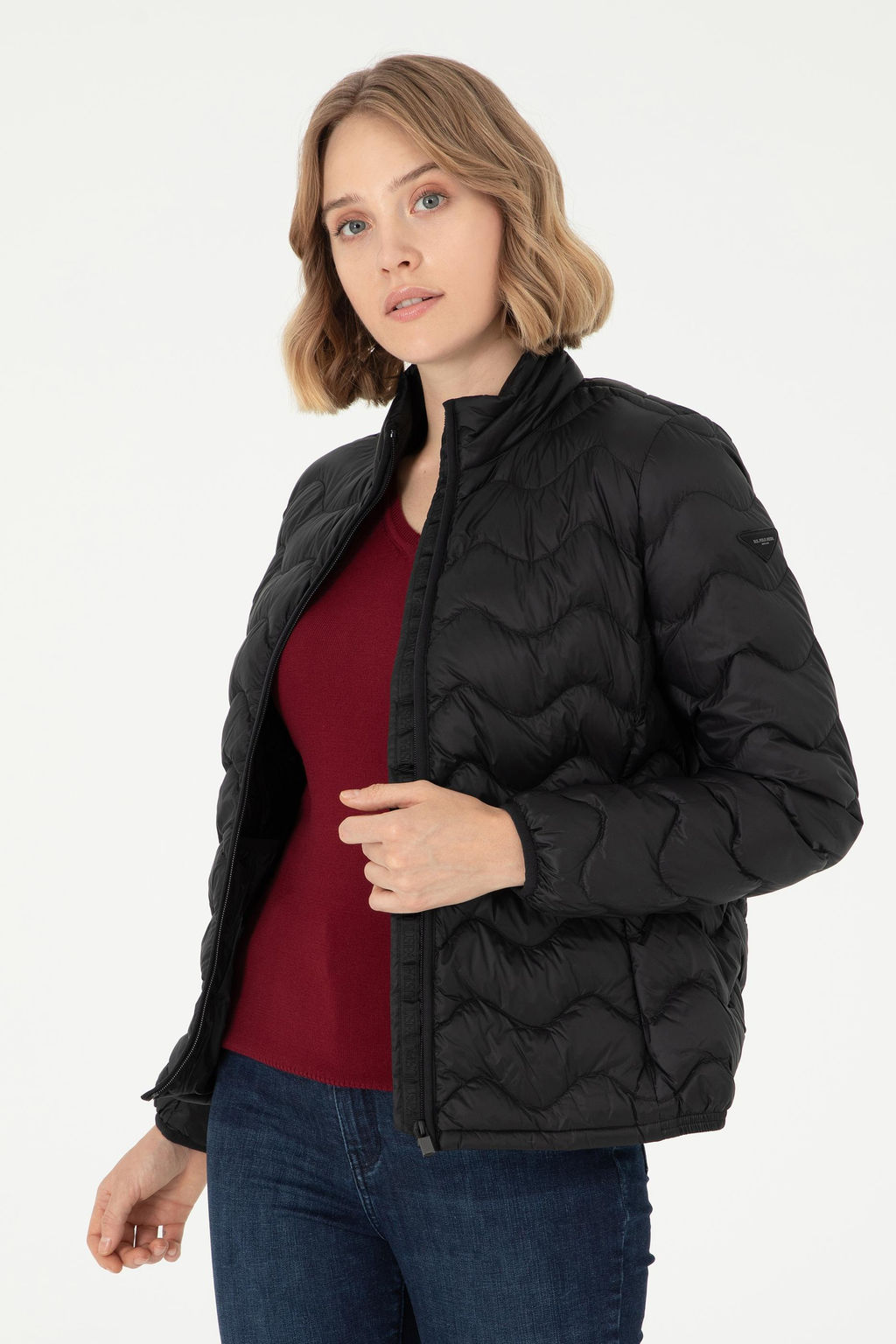 Женское черное пальто Неожиданная скидка в корзине - U.s. polo assn фото 8
