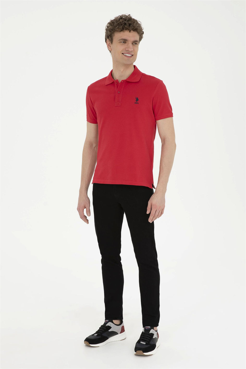 U. S. Polo Assn / Мужские черные джинсовые брюки - U.s. polo assn фото 3