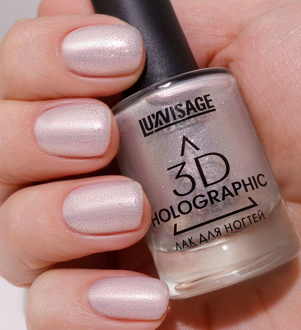 LuxVisage Лак для ногтей 3D HOLOGRAPHIC тон 715 магический опал 11мл