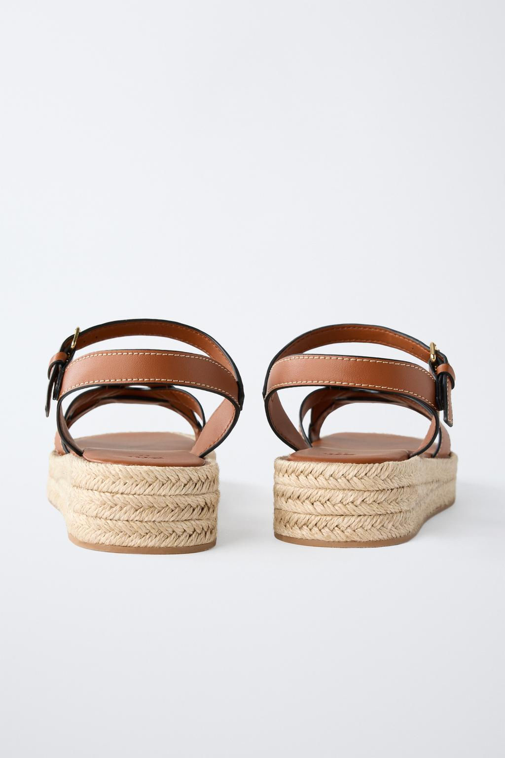 PLATFORM SANDALS - Zara фото 4