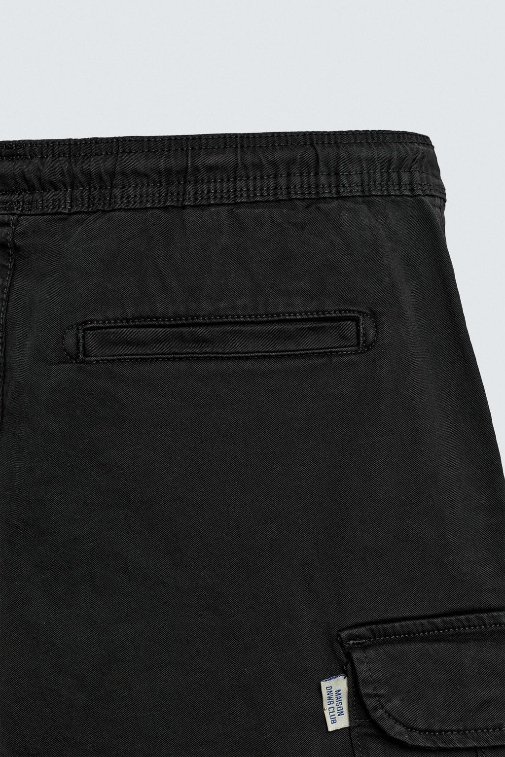 BERMUDA CARGO RELAXED FIT LAVADO / Negro - Zara фото 10