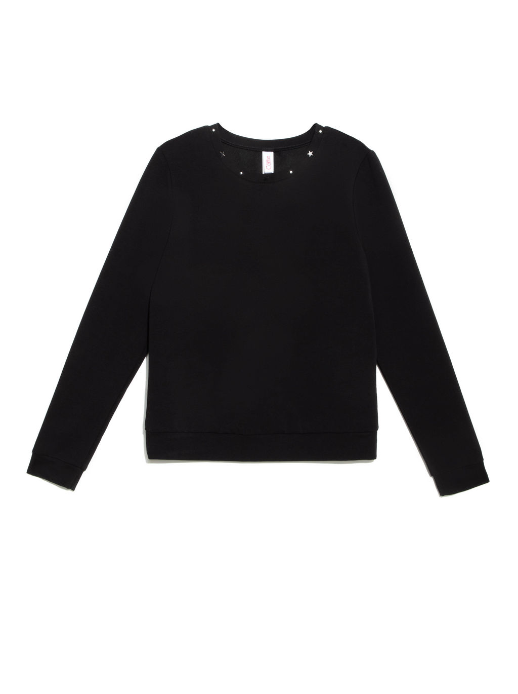 CONTE Ультракомфортный свитшот с металлическим декором LD 887 black