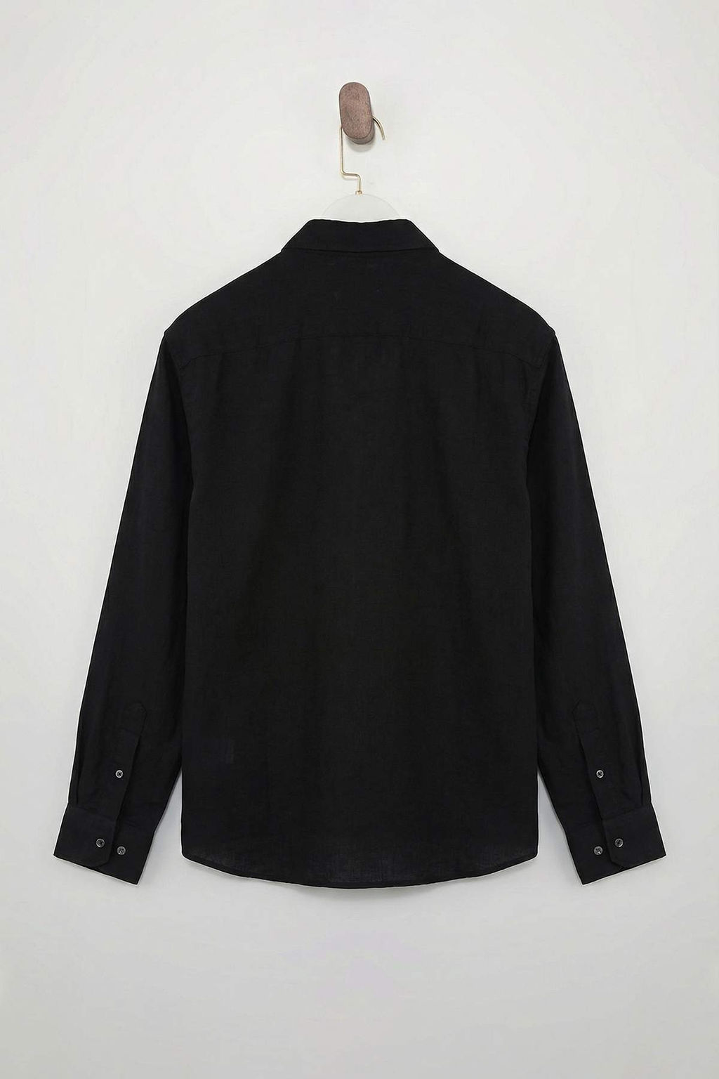 Siyah Regular Erkek Gomlek TMNSS26GO00008