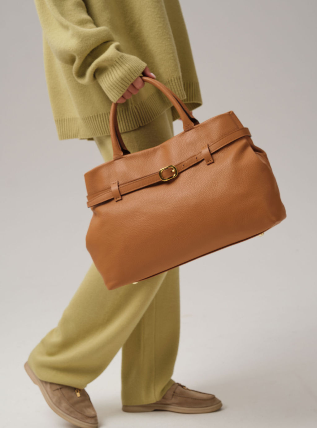 Сумка Deboro 31149 коричневый лист