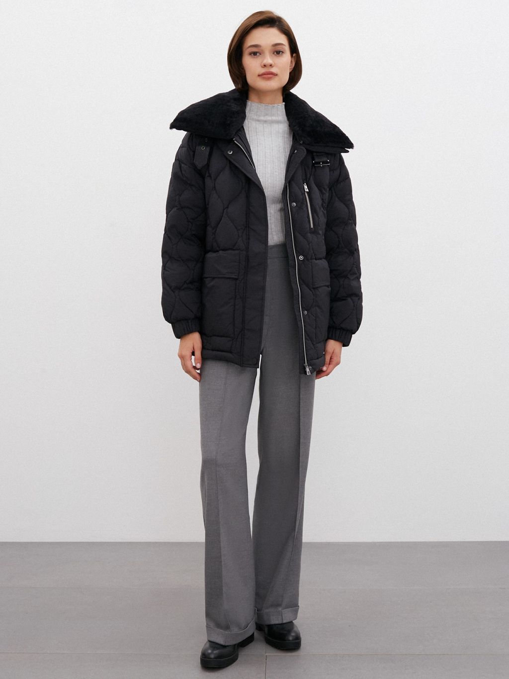 Conso/WDMF 220544 - nero Пуховая Куртка  фото 4