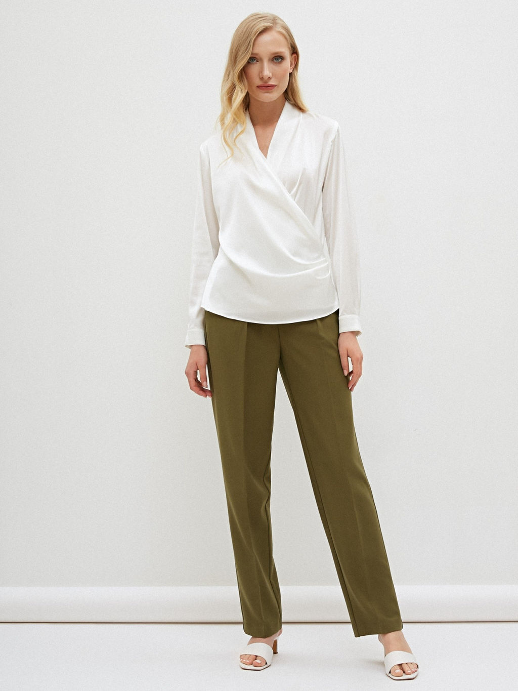 Conso/PR 200955 - white Блузка  фото 3