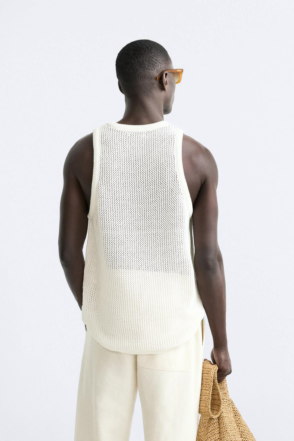 KNIT TANK TOP - Zara фото 4