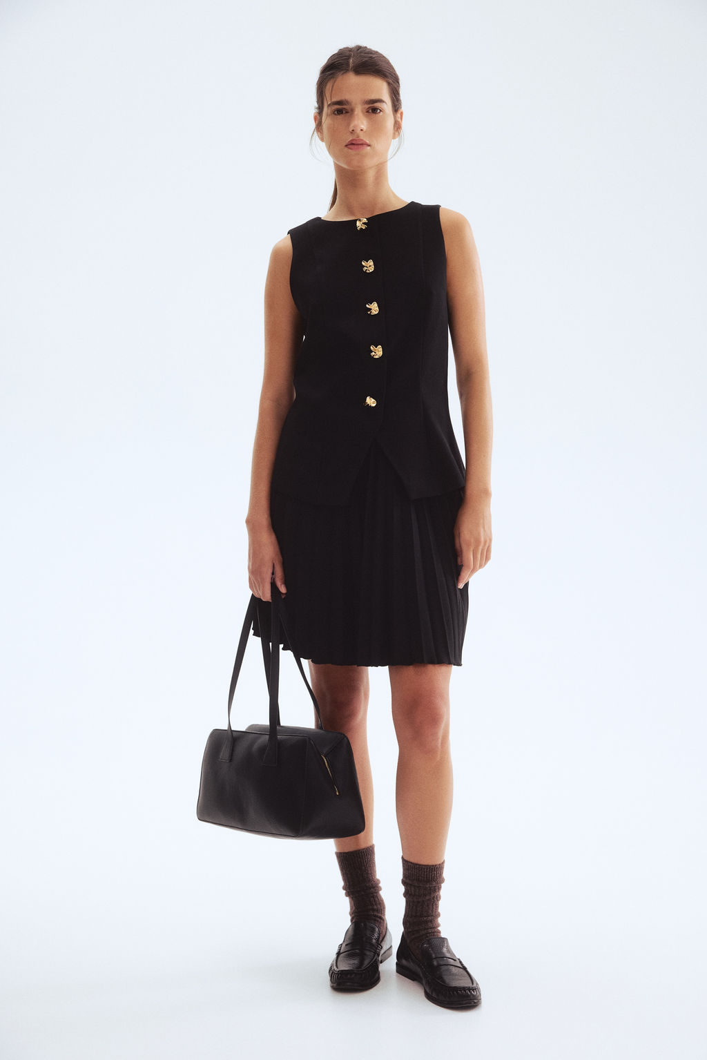 Vestido con cuerpo chaleco - H&m фото 2