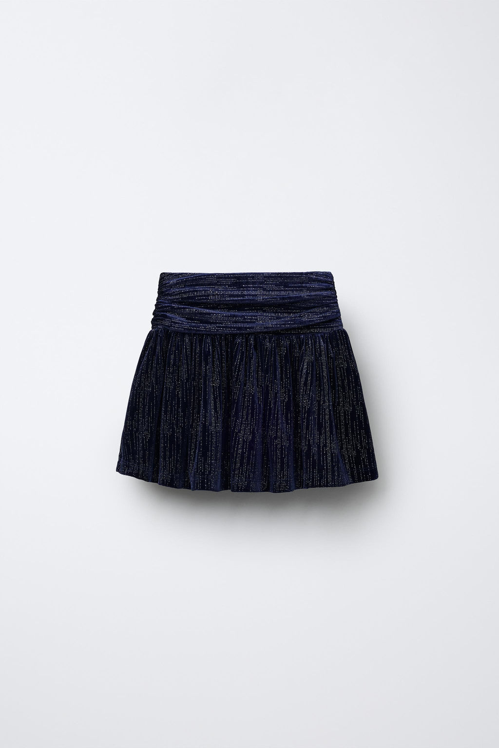 SHINY VELVET SKIRT - Zara фото 2