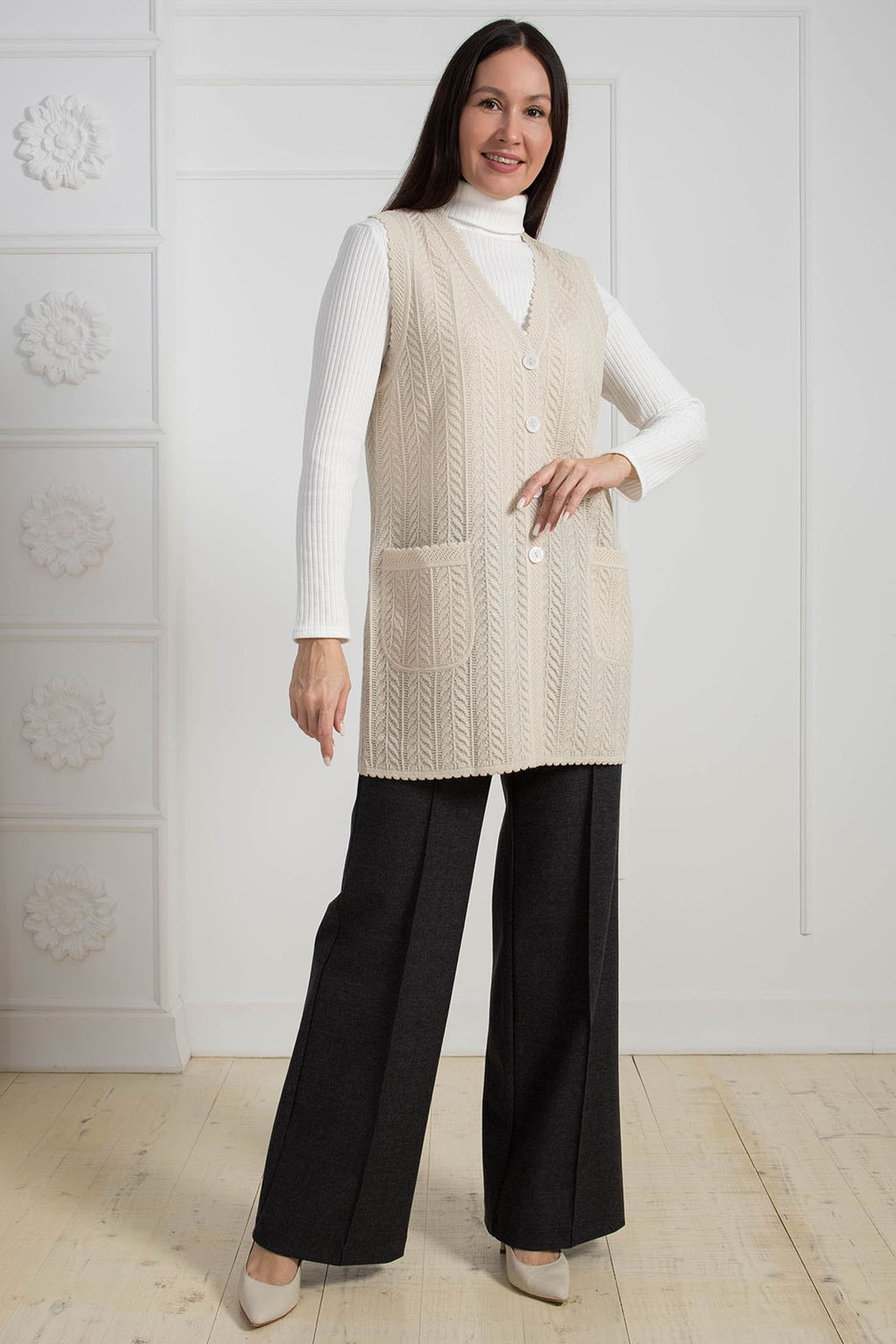 Жилет женский 238 - Olsarri фото 10