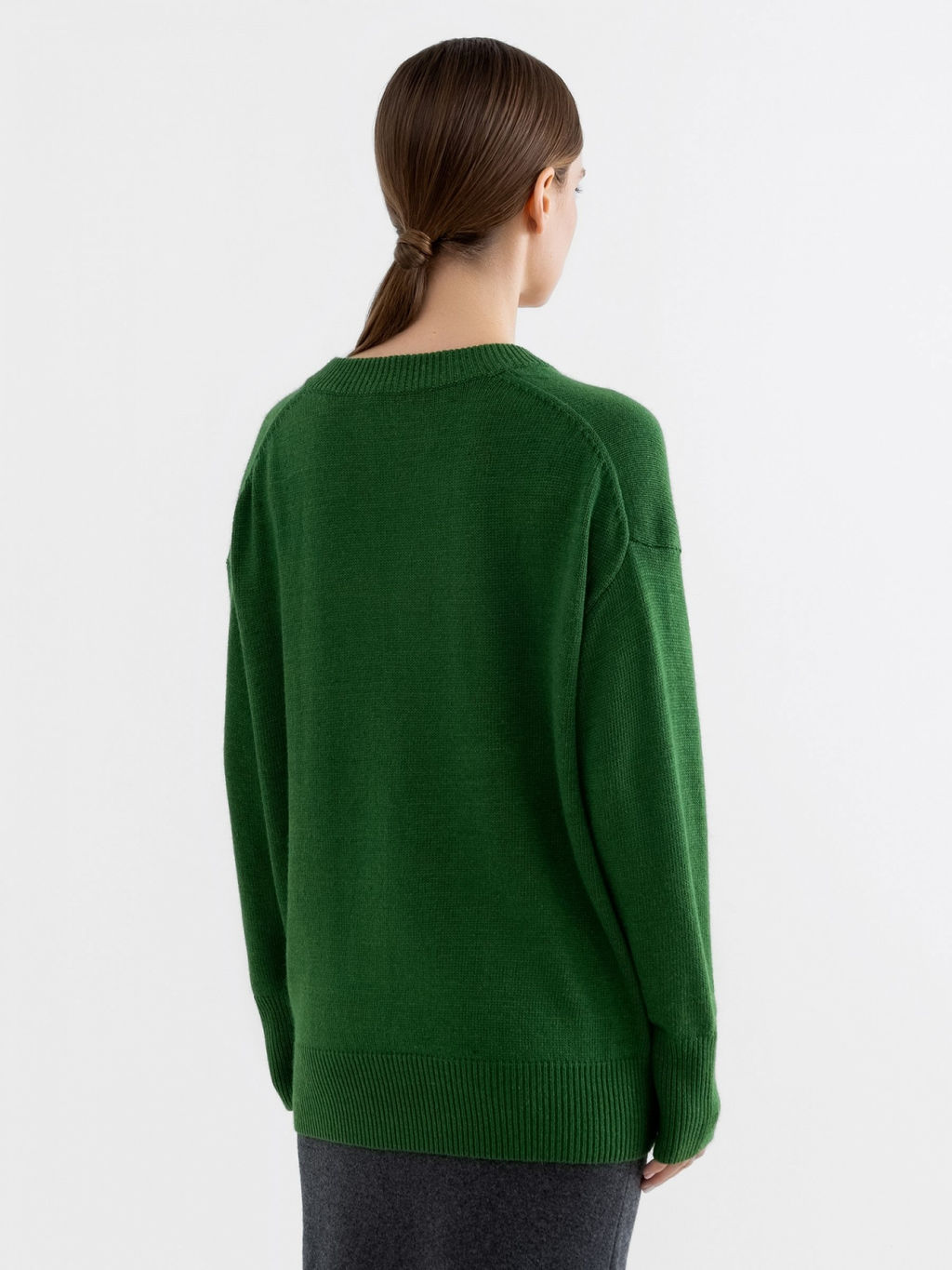 Conso/KPL 230668 - green grass Пуловер женский  фото 4