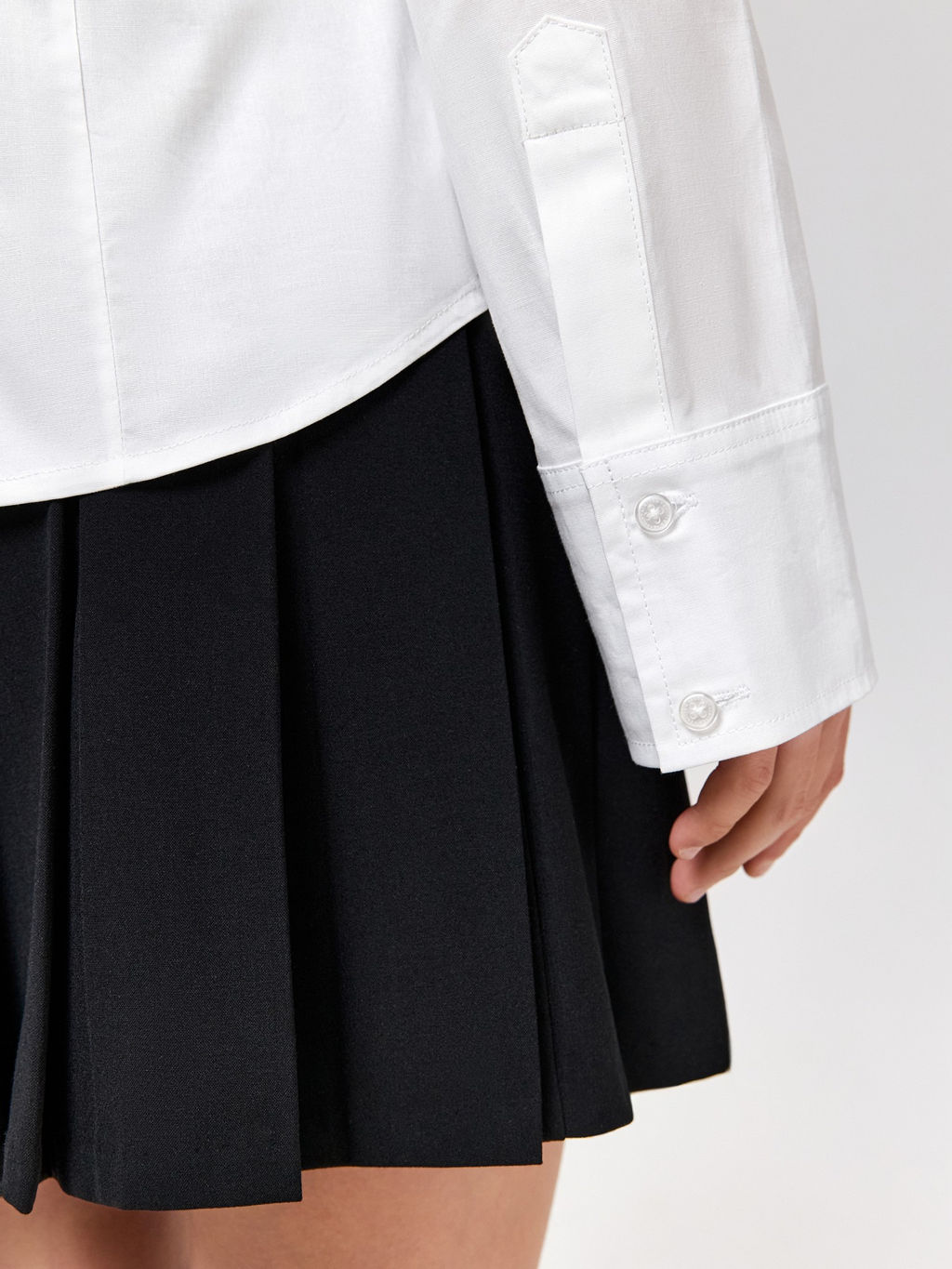 ACOOLA / Блузка детская для девочек Levin белый  фото 7