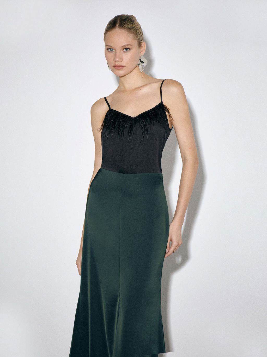 Юбка а-силуэта S1008/nymph - Emka фото 2