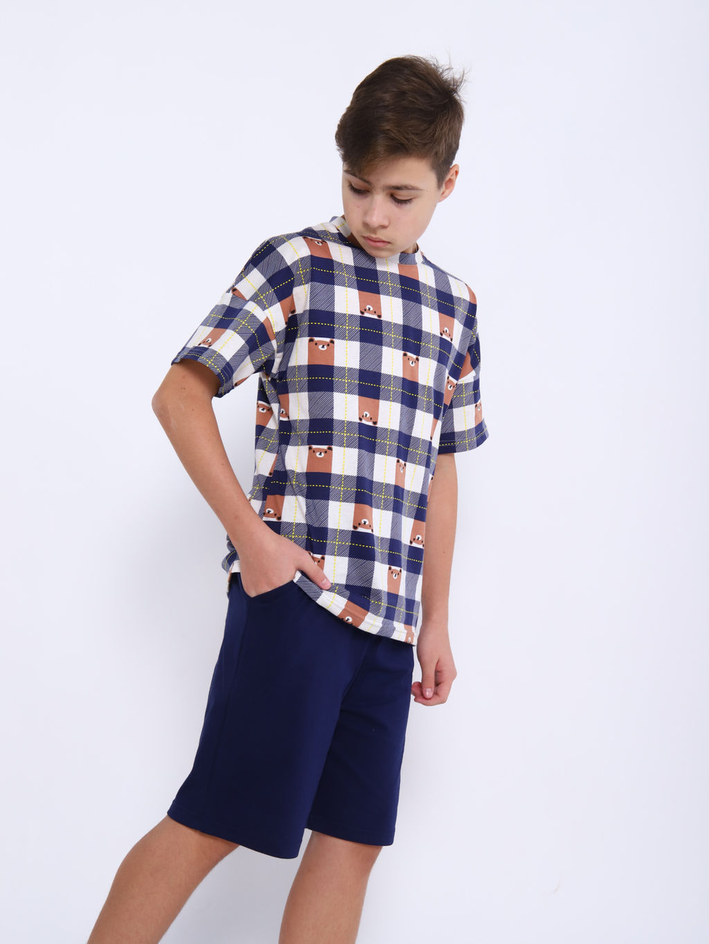 Комплект "Добрыня" синий