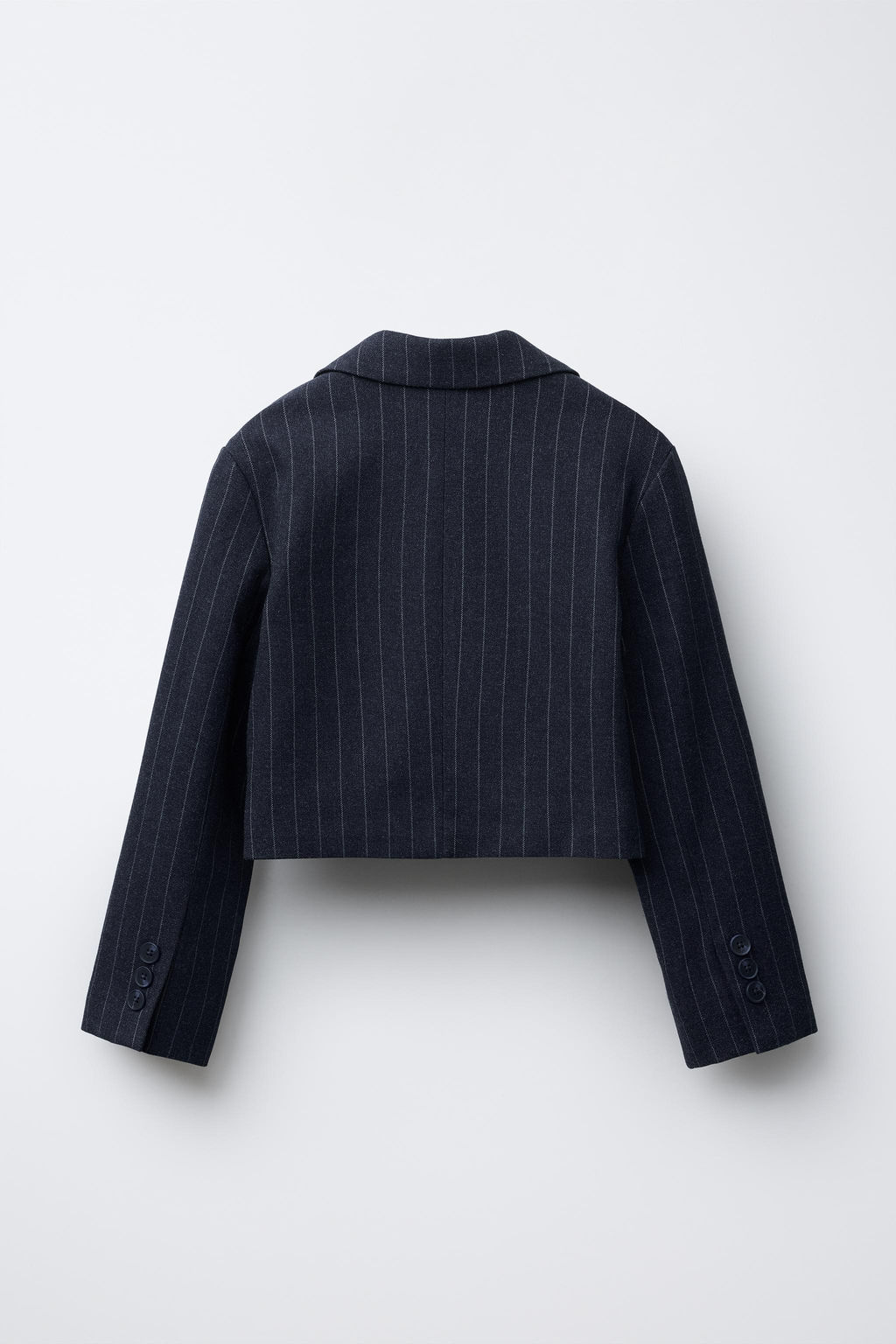 PINSTRIPE CROPPED BLAZER - Zara фото 2