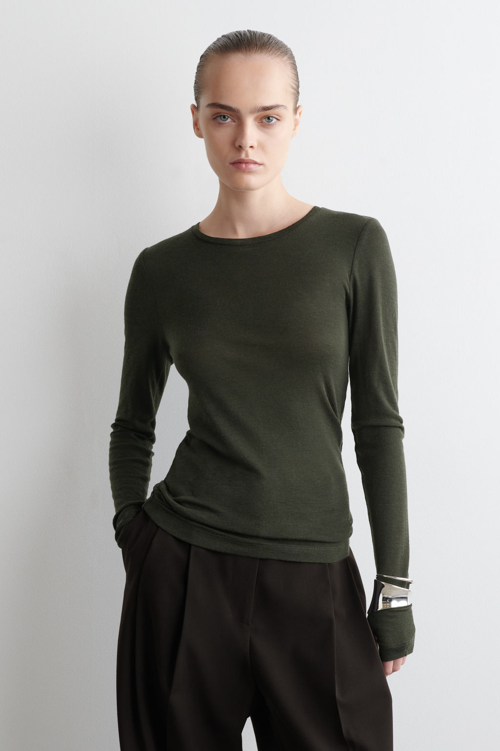 SLIM MERINO WOOL TOP