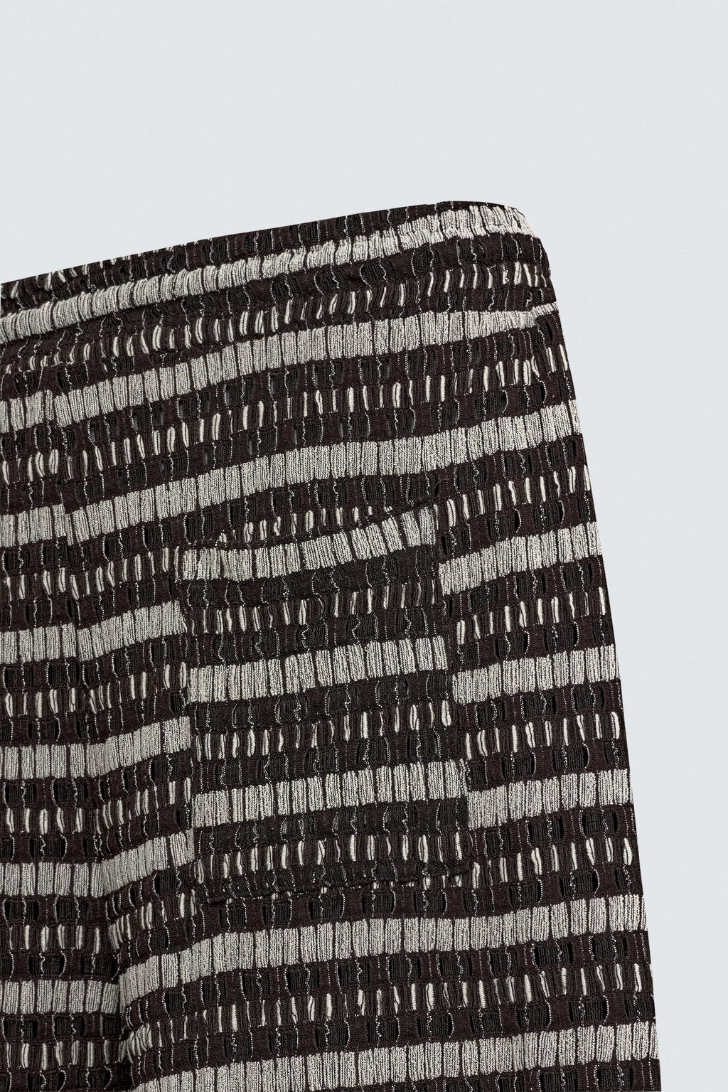 JACQUARD CUTWORK TROUSERS - Zara фото 10
