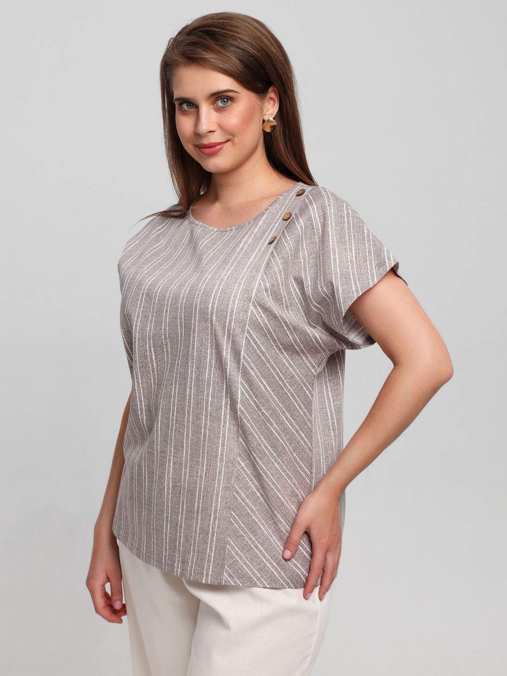 VIOTEX Футболка Баронесса-3 из хлопка (пенье) - Виотекс фото 9