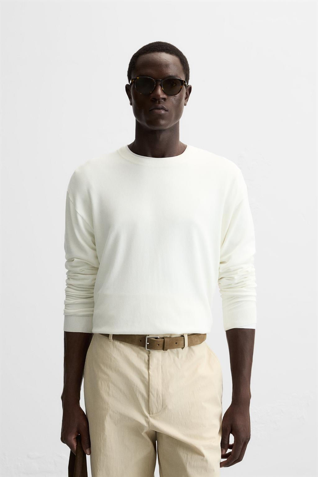 BASIC VISCOSE BLEND SWEATER - Zara фото 33