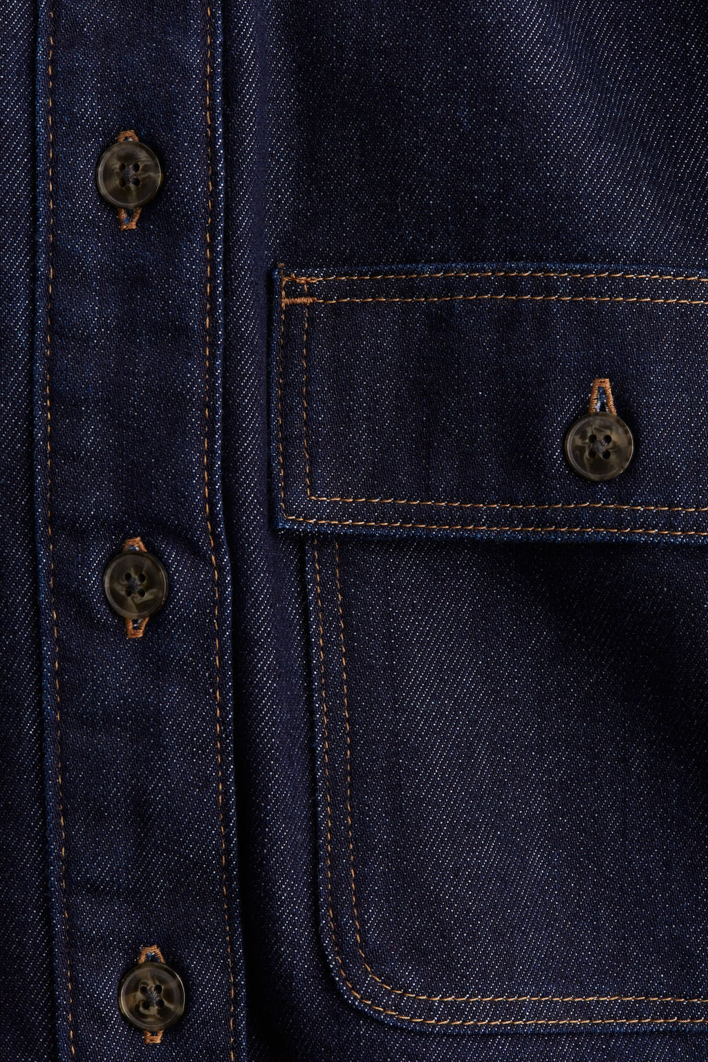 Camisa denim de corte holgado - H&m фото 7