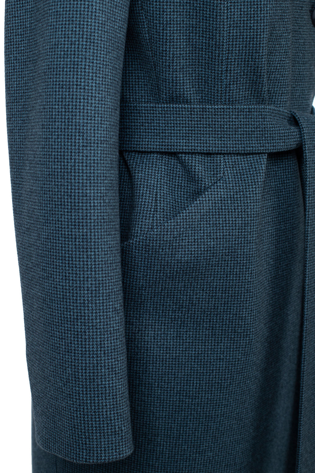 Пальто женское демисезонное (пояс) - El podio фото 12