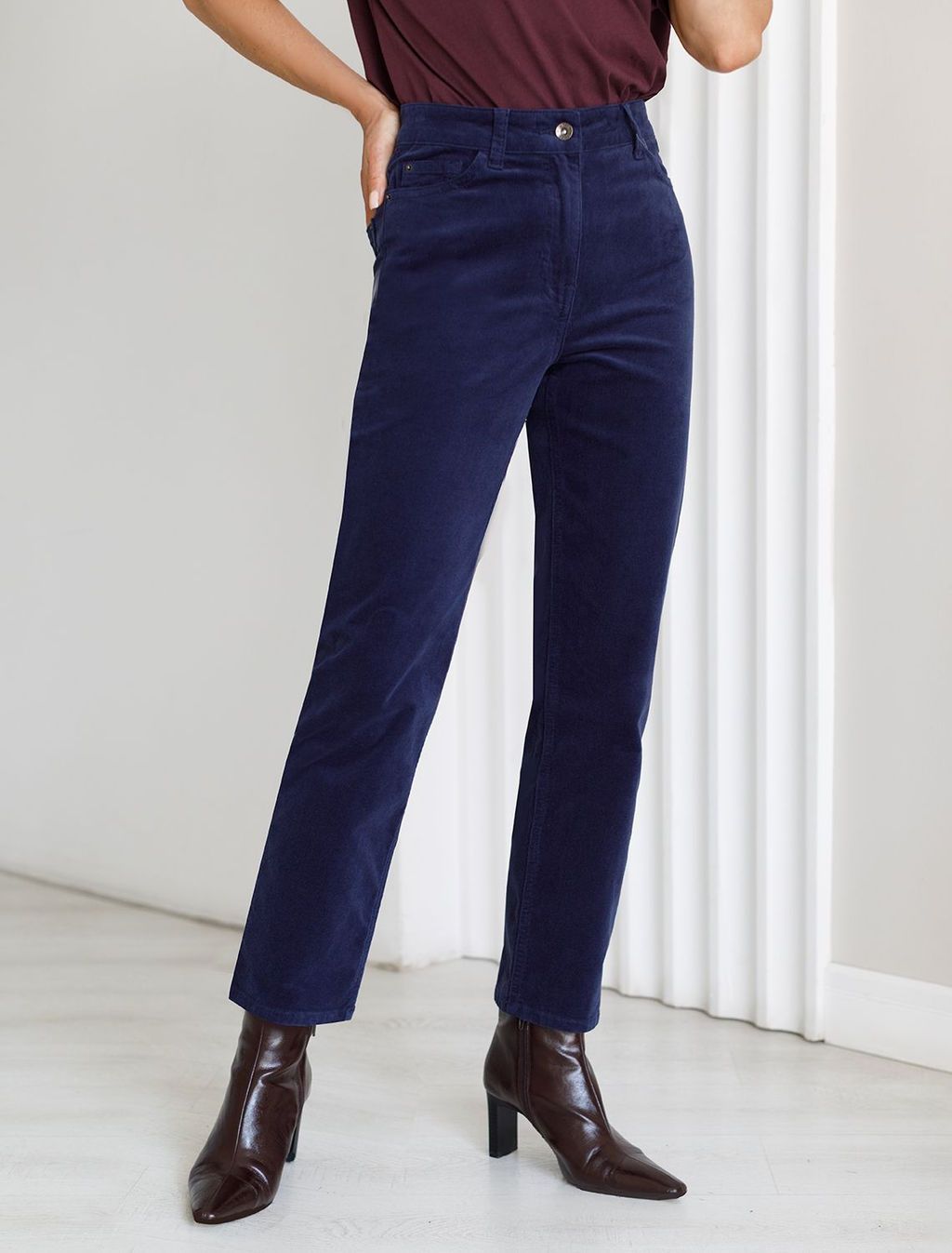 D24.283 Брюки женские синий