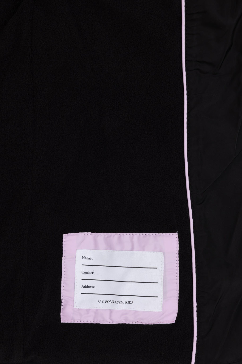 Черное пальто для девочки - U.s. polo assn фото 5