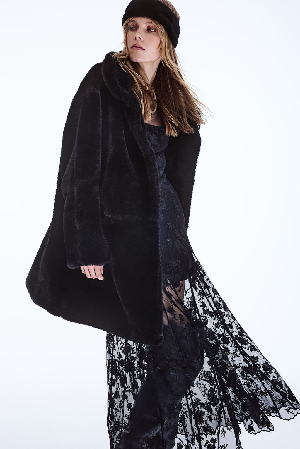 Abrigo efecto pelo - H&m фото 4