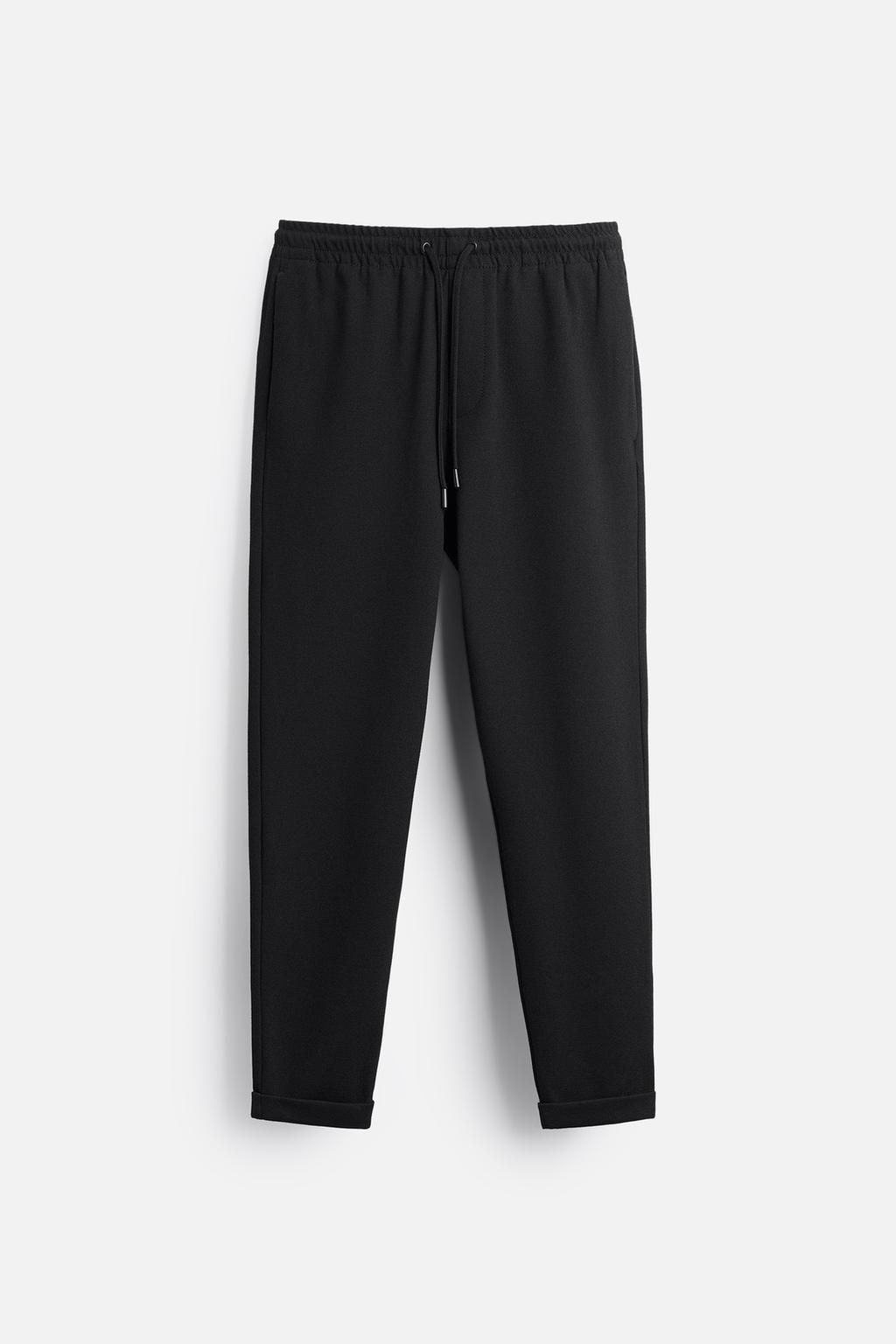 EASY CARE JOGGER WAIST TROUSERS - Zara фото 16