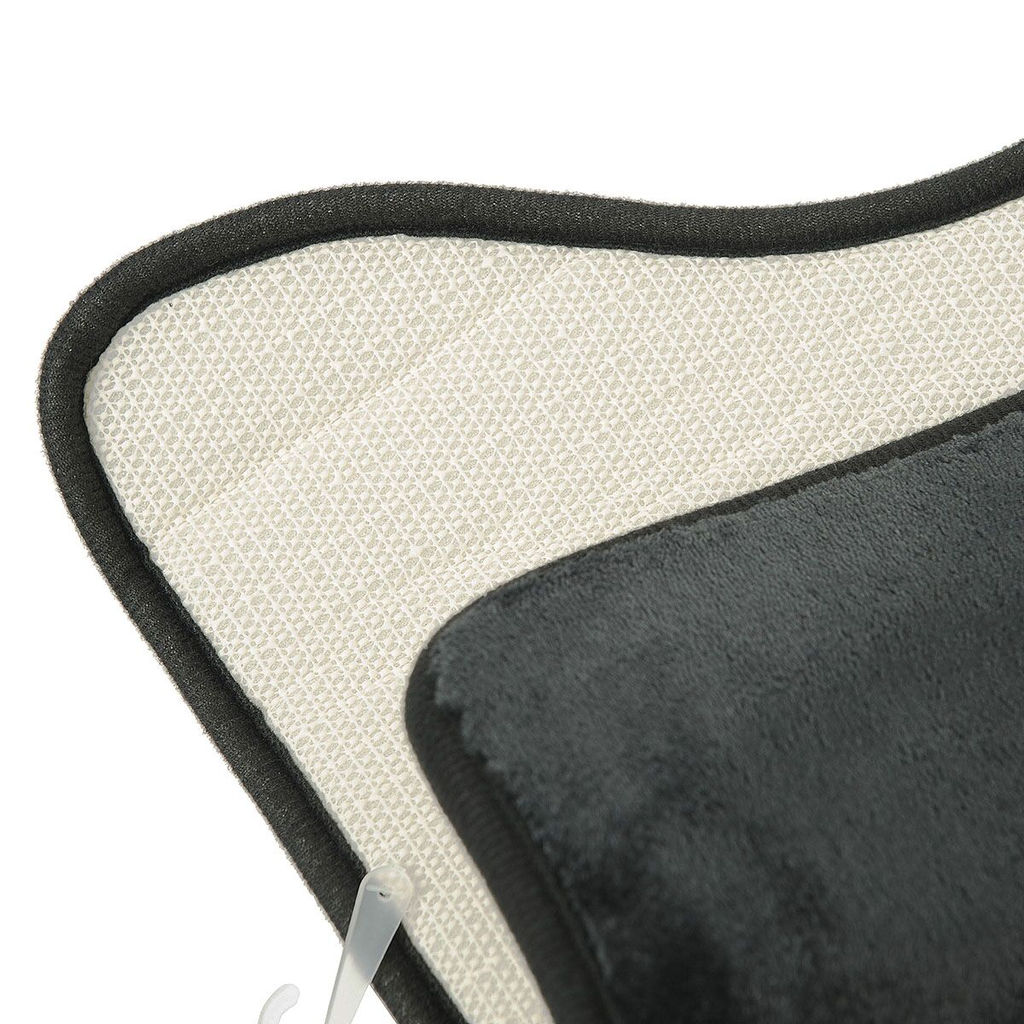 Коврик для туалета из микрофибры в рулоне 45*45 см, Black, арт. 75004 ВЫВОД