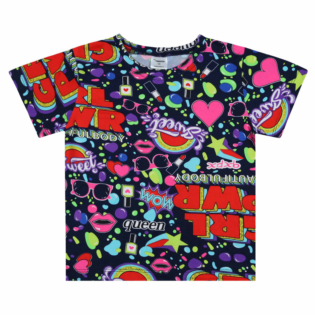 Костюм для девочки футболка и лосины Bonito