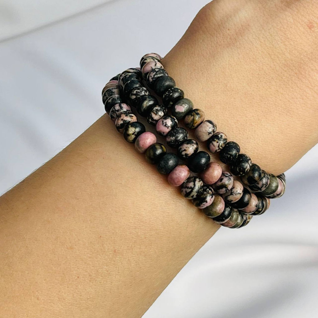 Бусины для украшений из Родонита