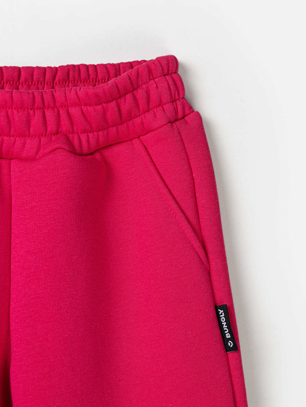 Джоггеры Фуксия с карманами утепленные - Bungly фото 3