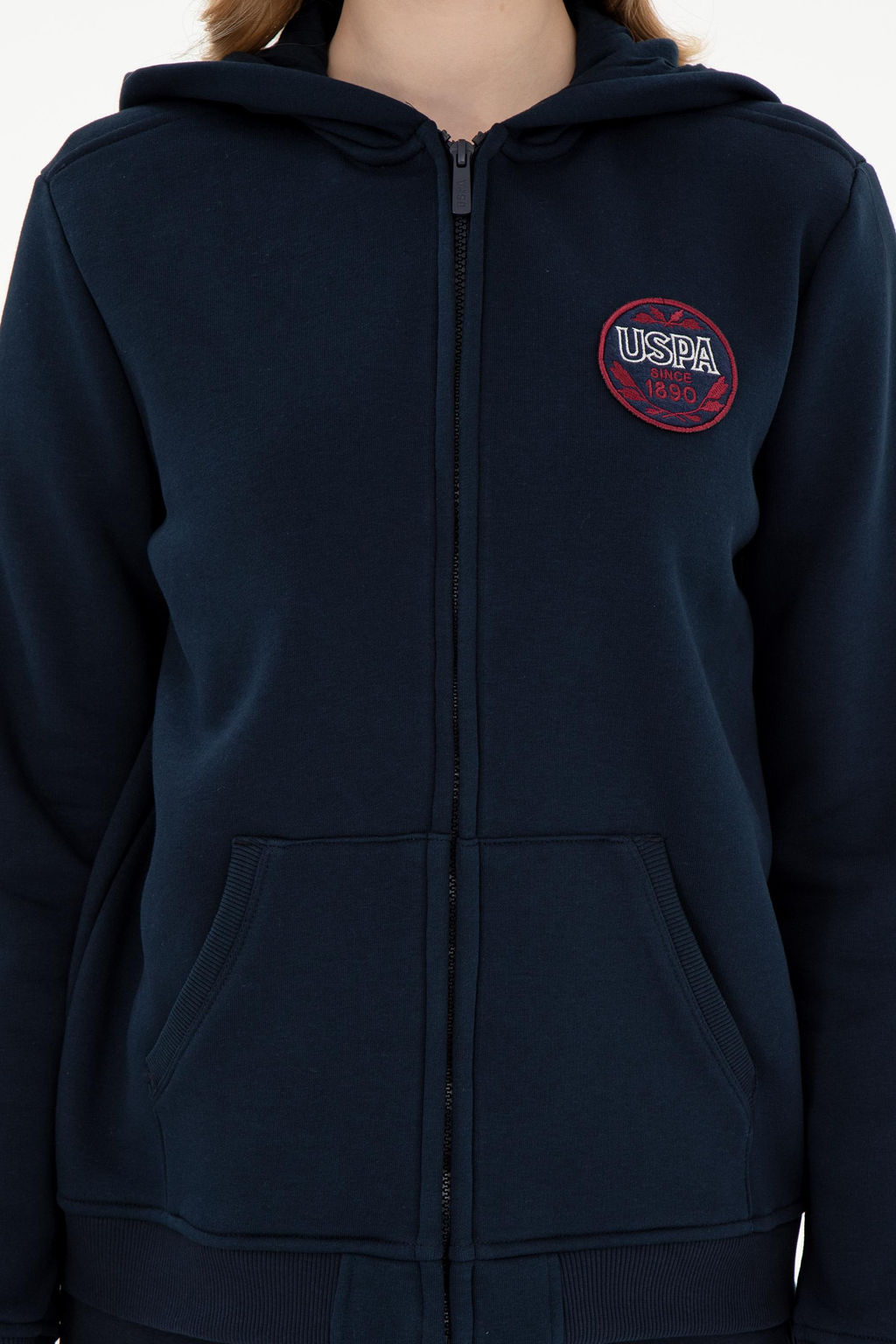 Женский темно-синий свитшот Неожиданная скидка в корзине - U.s. polo assn фото 6