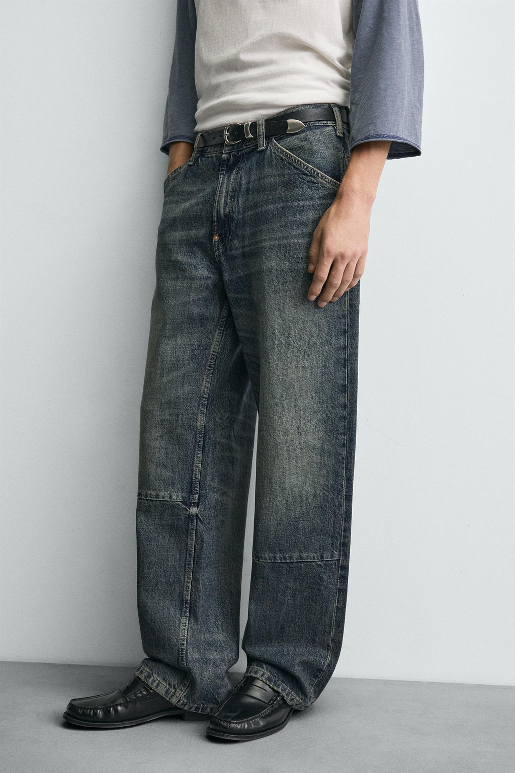 RELAXED FIT JEANS - Zara фото 5
