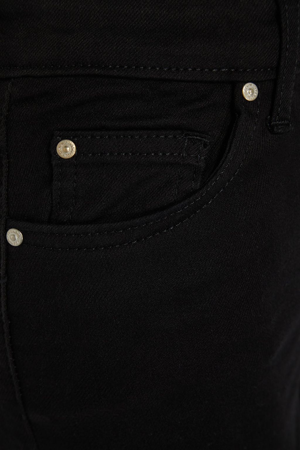TRENDYOLMILLA Solmayan Siyah Yuksek Bel Flare Jeans TWOAW23JE00250  фото 7