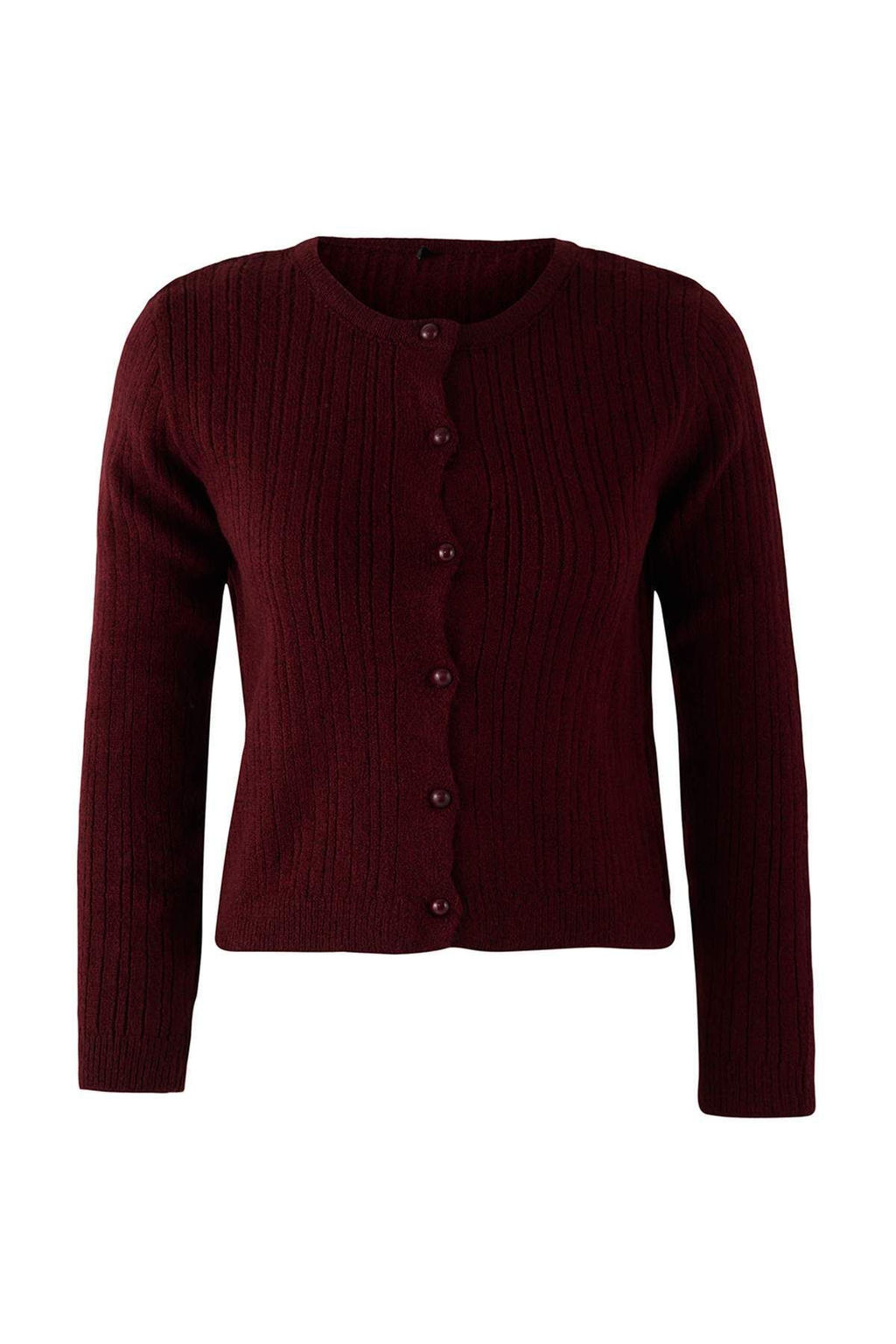 Bordo Kare Yaka Dantel Garnili Triko H?rka-Bluz Yumusak Dokulu Triko Tak?m TWOAW26HI00086 - Trendyolmilla фото 14