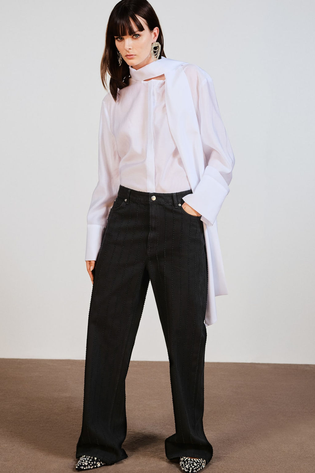 Vaquero con raya - H&m фото 4