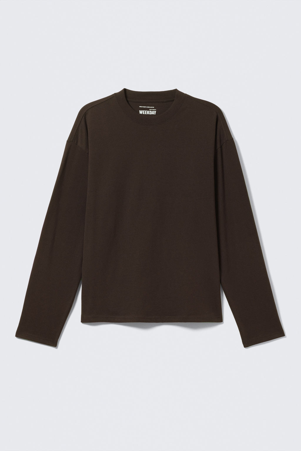 Camiseta de manga larga Loose Boxy - H&m фото 14