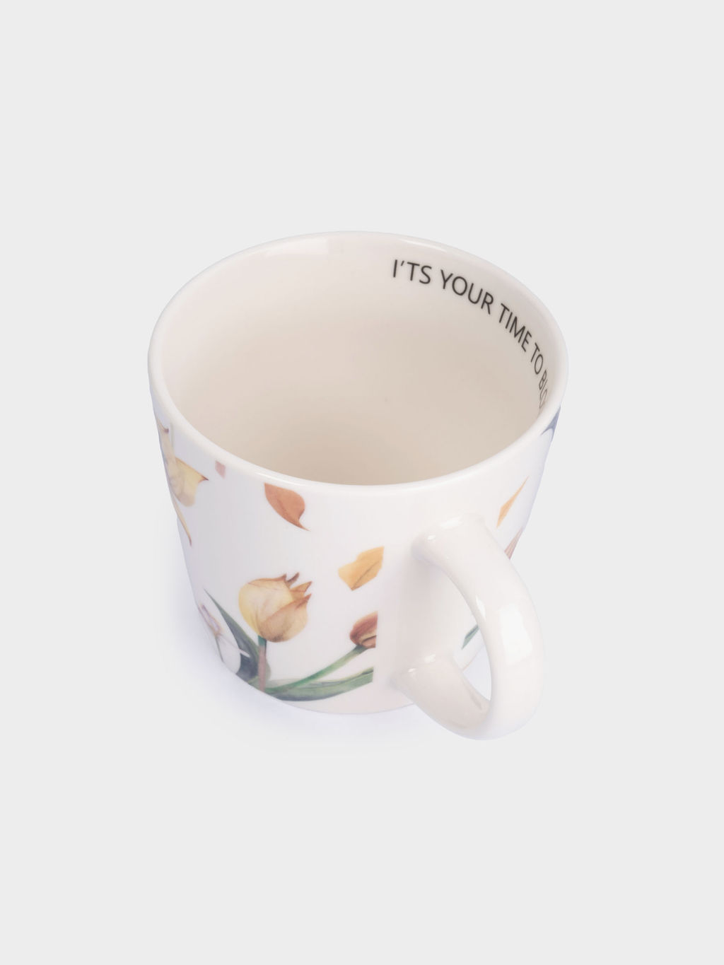 Кружка, 430 мл, 2 шт, фарфор N, белая, Летящие цветы, Fiori - Anna lafarg фото 7