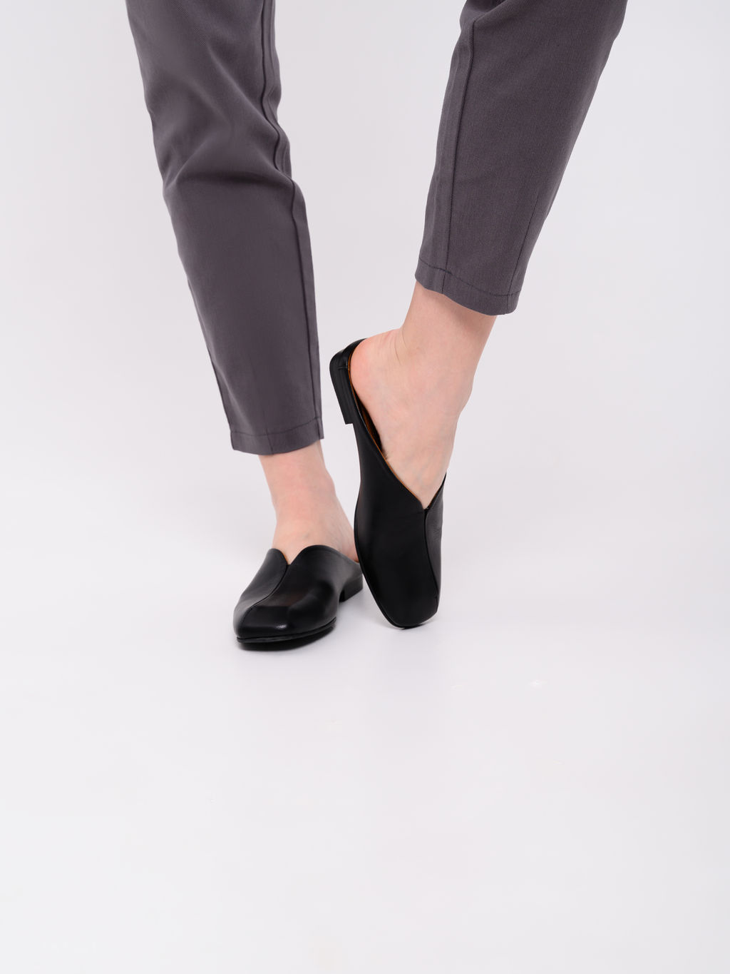 Мюли 1007.тунит205bl.Черный стар