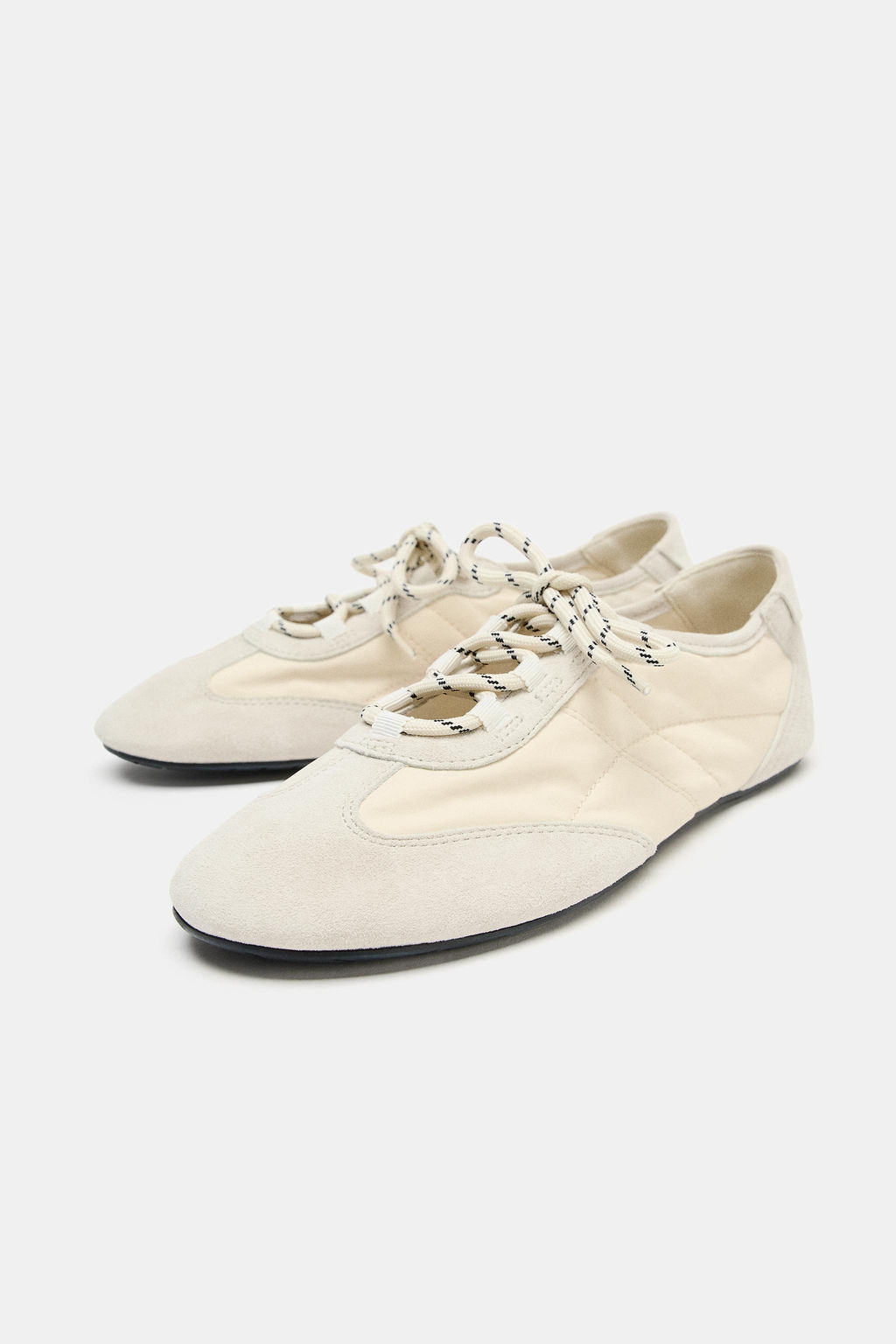 BAILARINA DEPORTIVA COMBINADA / Blanco - Zara фото 2