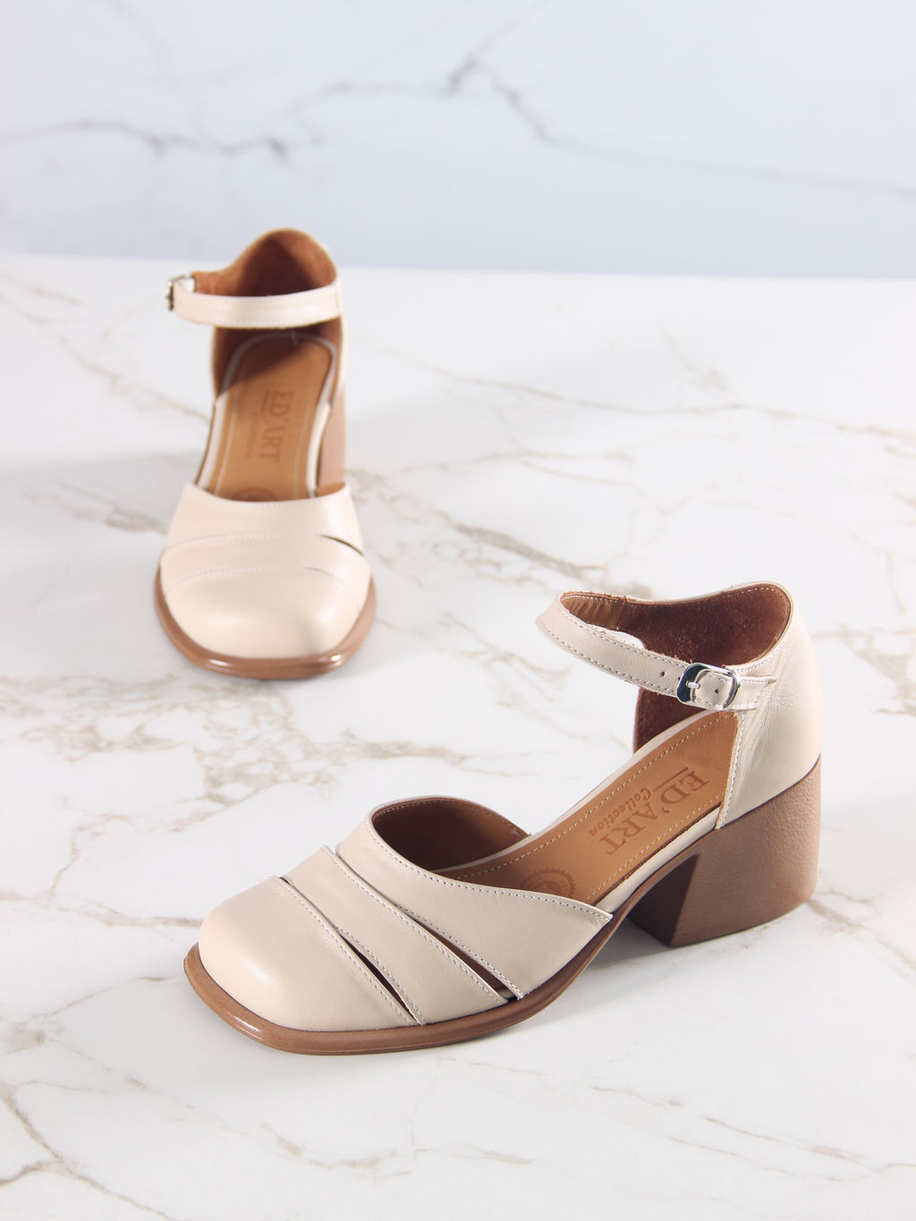 Босоножки 5032.23663be.Бежевый+коричневый