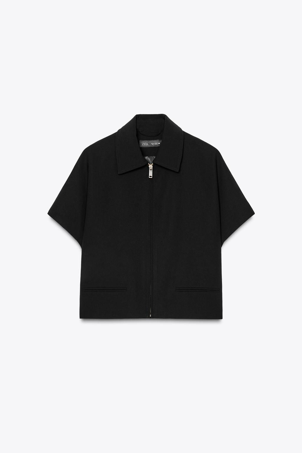 ZW COLLECTION CROPPED JACKET - Zara фото 15